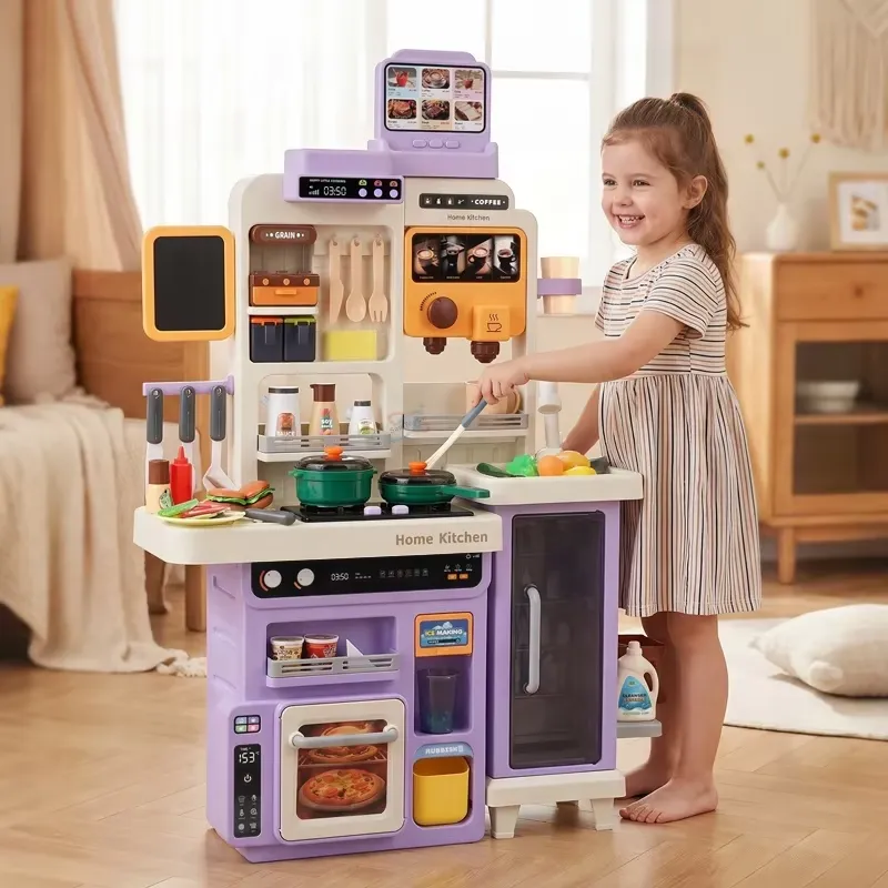 Play Kitchen Set - Set Cucina Giocattolo Grande 90cm per