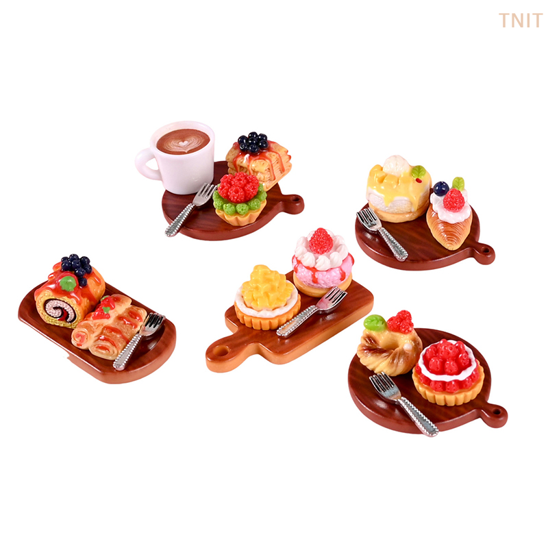 Play Kitchen Set - 2 pezzi/set Modello di torta e