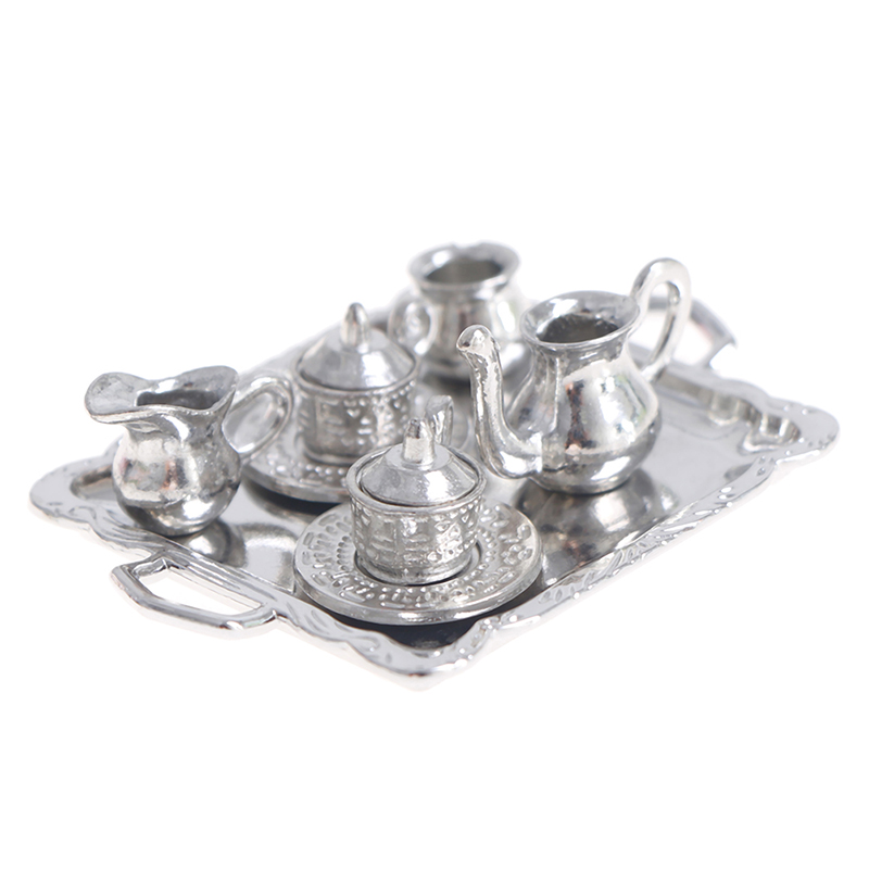 Play Kitchen Set - 10 pz/set 1/12 casa delle bambole