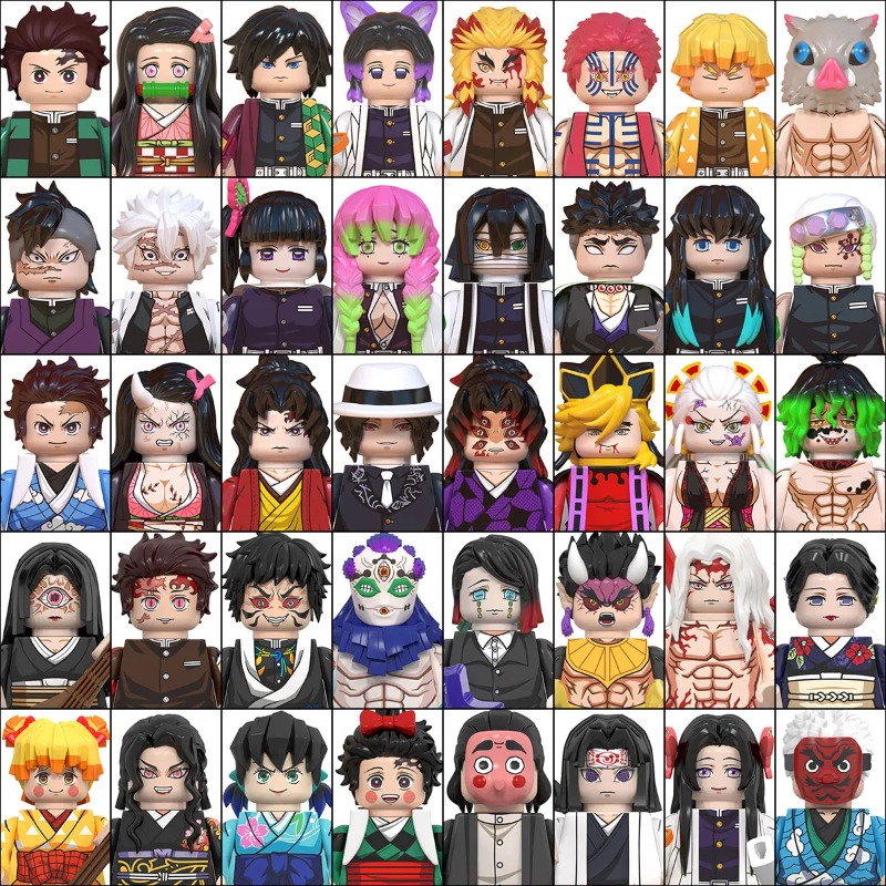 Kids Toys Japan - Minifigure Demon Slayer in Blocchi da