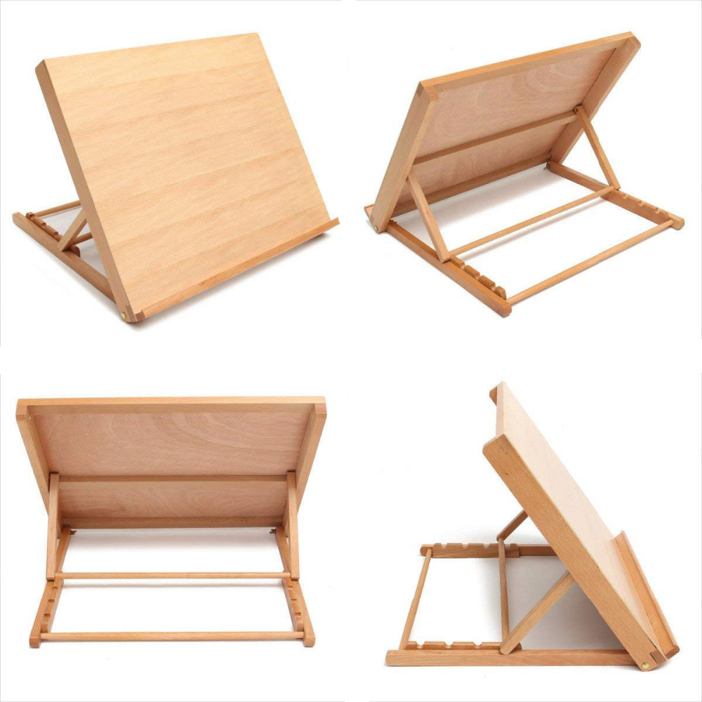 Kids Art Easel - Tavolo Da Disegno in legno Multifunzionale