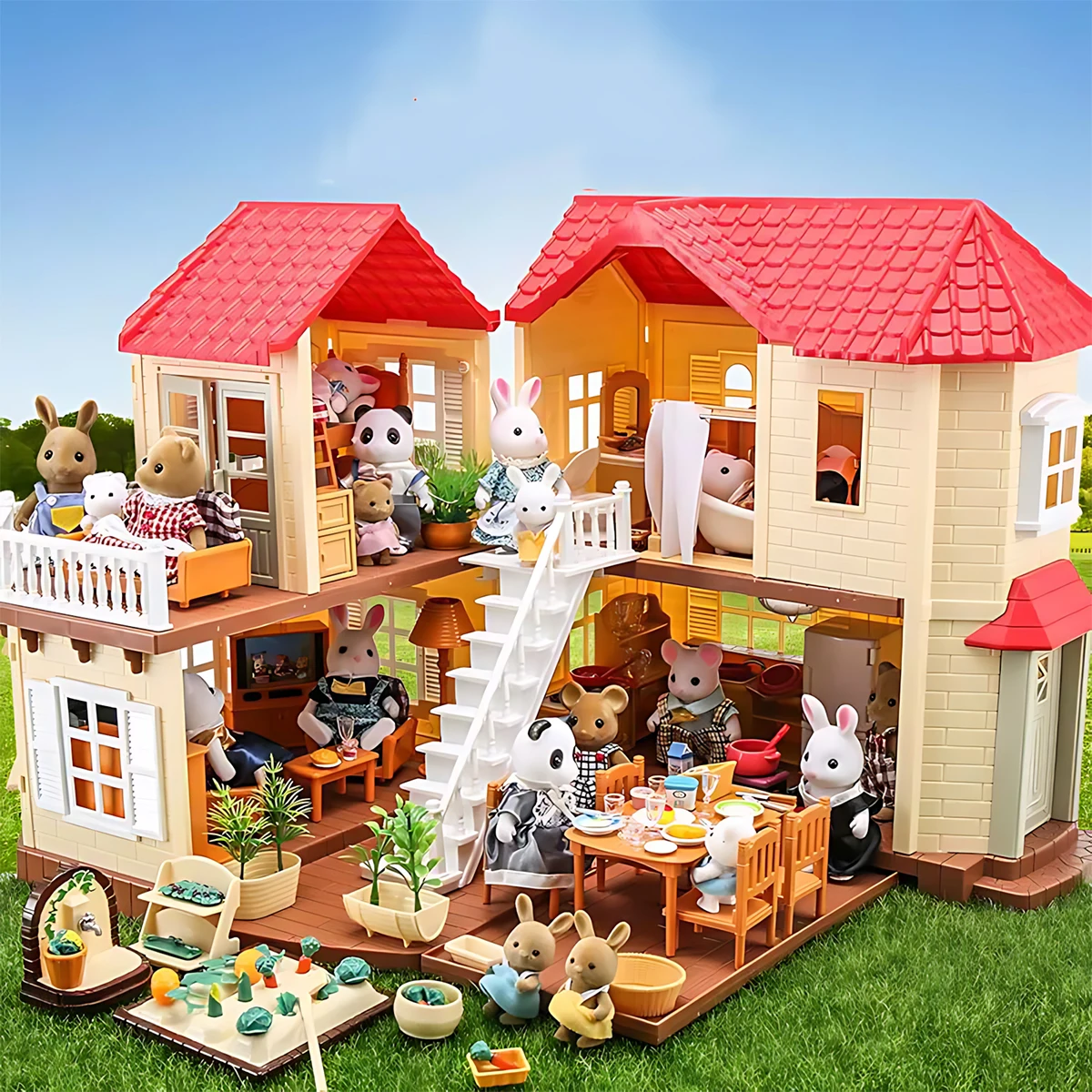 Play Kitchen Set - Mobili in Miniatura 1:12 Set Cucina
