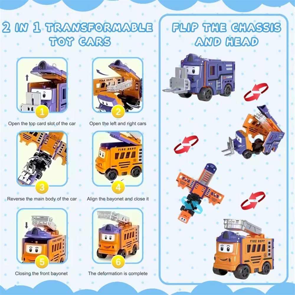 Flip Racers Macchine trasforma - Kids Toys Vehicle recensione e prezzo