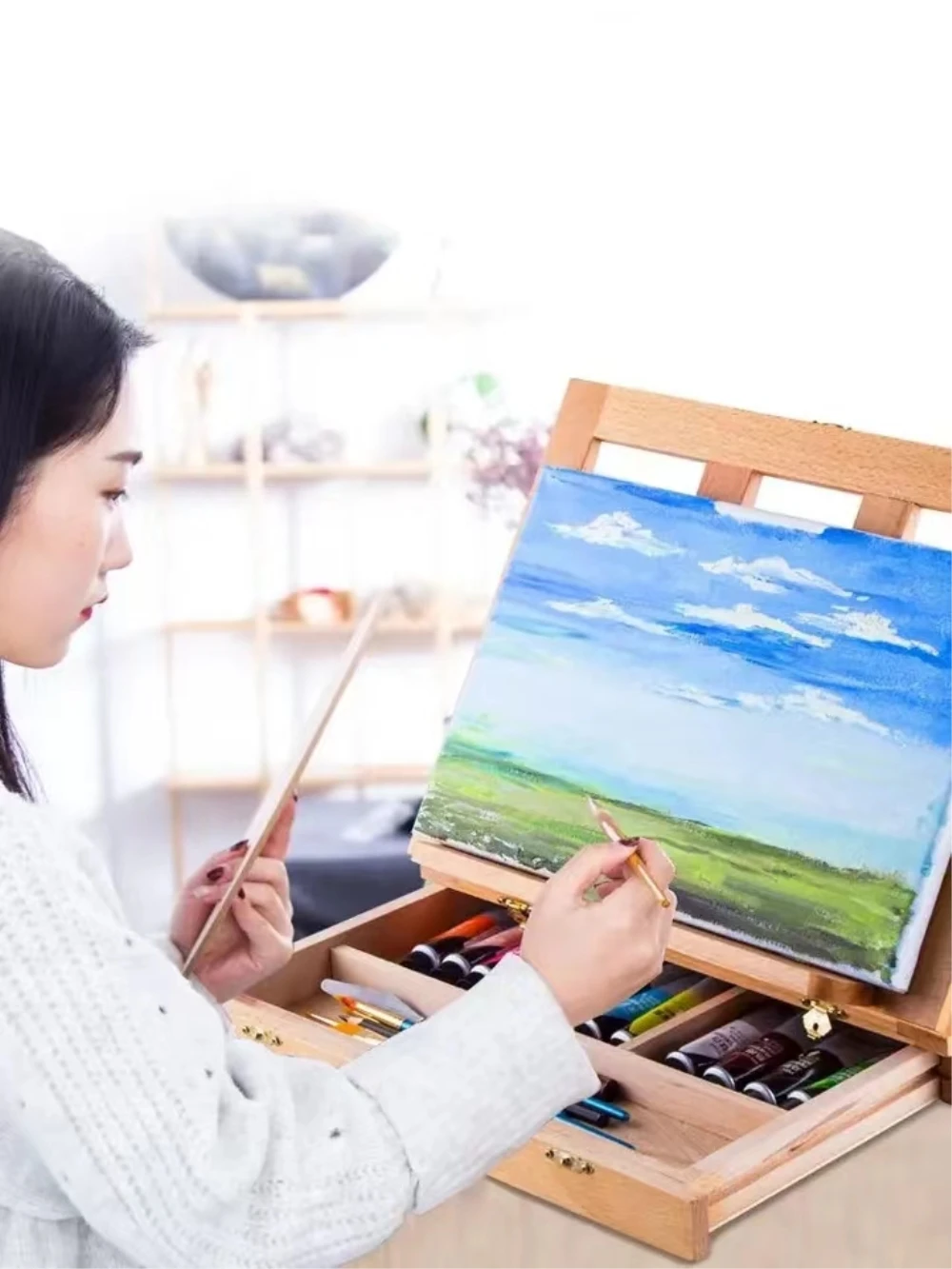 Cavalletto da tavolo portatile - Kids Art Easel recensione e prezzo