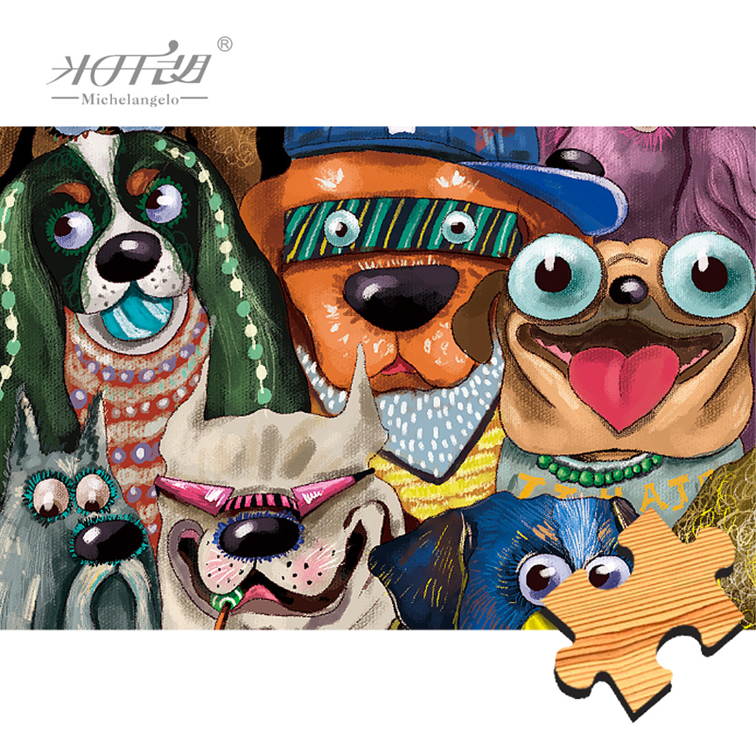 Michelangelo Puzzle in legno 5 - Kids Toys Under 500 recensione e prezzo