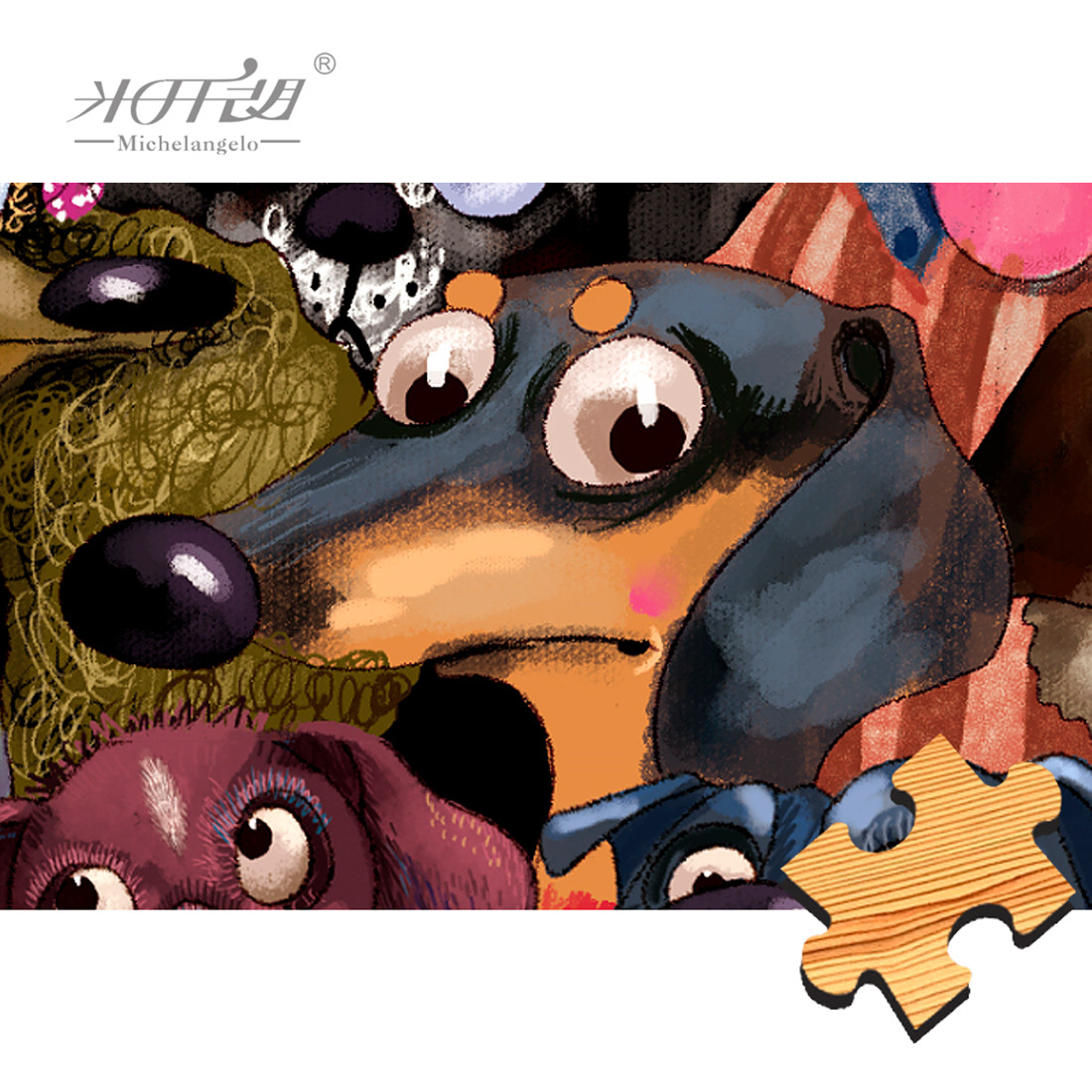 Michelangelo Puzzle in legno 5 - Kids Toys Under 500 recensione e prezzo